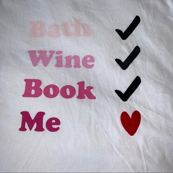 Halogen Me Time Graphic Tee NWT - Picture 2 of 6